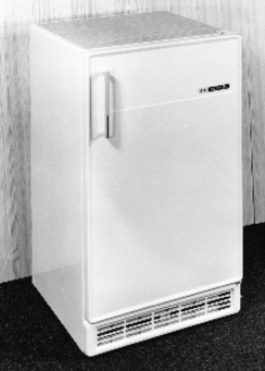 Merket for God Design 1968, KPS kjøle- og fryseskapsserie. Design Tor Jacobsen
