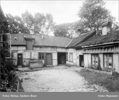 Høvleriet fotografert av Anders B. Wilse i 1933. Foto: Oslo Museum / www.oslobilder.no