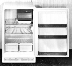 KPS Kjøle- og fryseskapsserie, Merket for God Design 1968. Design: Tor Jacobsen 
