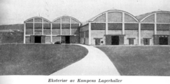 Kampens Lagerhaller (1955), som stålverkshallene ble hetende fra 1938 da de ble overtatt som lagerhaller for bilfirmaet Kolberg & Caspari